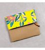 Cyahi Sunshine Canvas Foldover Clutch