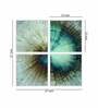 Cycle Design Multicolour Canvas Framed Art Panels Set of 4