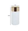 Cylinderal Metal Table Vase