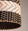 Cylinderical Handmade Rattan Pendant Hanging Light (Brown)