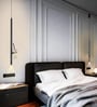 Cylindrical Bar LED Pendant Light with Adjustable Accent Light