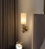 Cylindrical Fabric Shade LED Wall Lamp