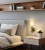 Cylindrical Fabric Shade LED Wall Lamp