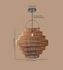 Cylindrical Rafia Hanging Lights