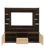 Cyndy Wall Unit in Wenge & Oak Finish