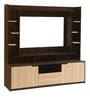 Cyndy Wall Unit in Wenge & Oak Finish