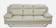 Sweden Leatherette 1 Seater Sofa in Beige Colour