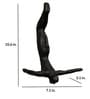 D Cor Dive Black Metal Wall Art
