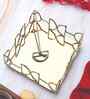 D Sape Tissue Holder Gold