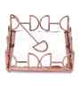 D Sape Tissue Holder Rose Gold