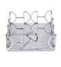 D Sape Tissue Holder Silver