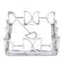 D Sape Tissue Holder Silver