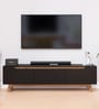 D3+D4 Tv Console In Black And Canyon Oak Colour