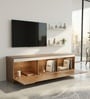D3+D4 Tv Console In Noce Lyone Finish D3+D4 Tv Console In Noce Lyone Finish