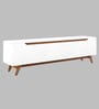 D3+D4 Tv Console In White And Canyon Oak Colour