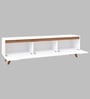 D3+D4 Tv Console In White And Canyon Oak Colour