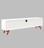 D3+D4 Tv Console In White And Canyon Oak Colour