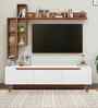 D3 Tv Unit In White And Canyon Oak Finish