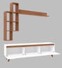 D3 Tv Unit In White And Canyon Oak Finish