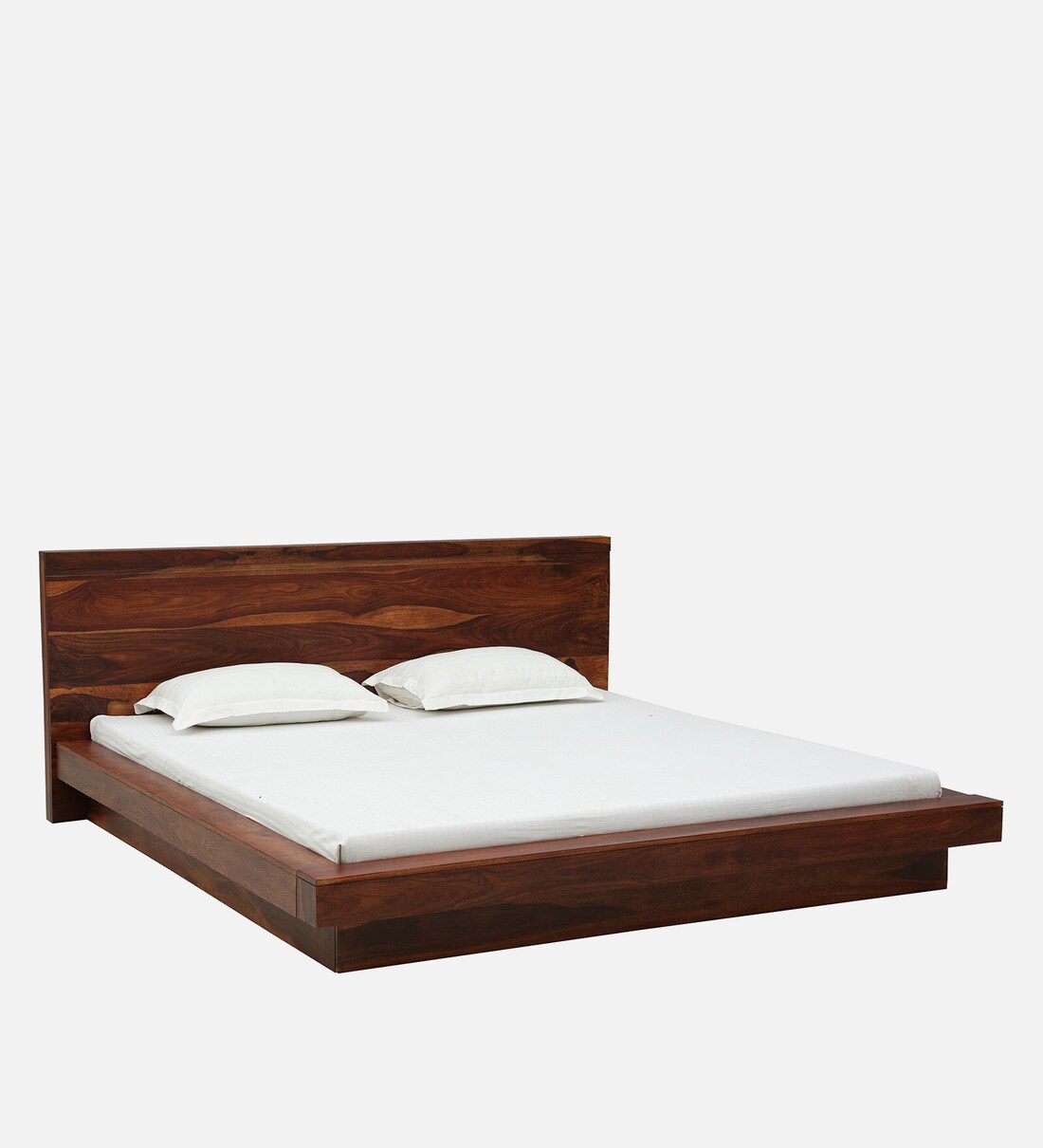 Buy Cordoba Sheesham Wood King Size Bed In Honey Oak Finish Online