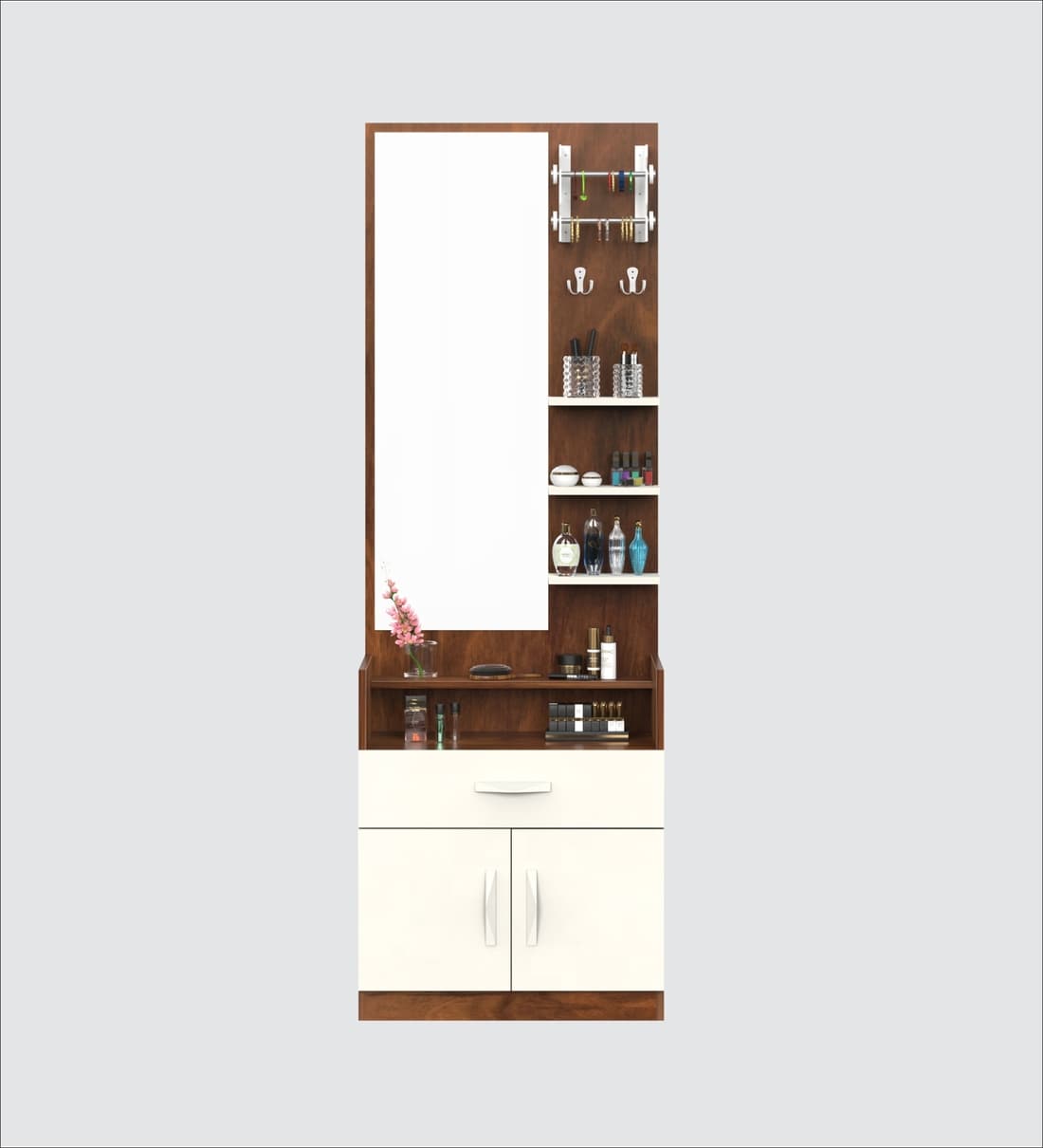 Buy Darci Dressing Table In Brown Maple & White Colour at 42% OFF by bluewud | Pepperfry Buy Darci Dressing Table In Brown Maple & White Colour at 42% OFF by bluewud | Pepperfry