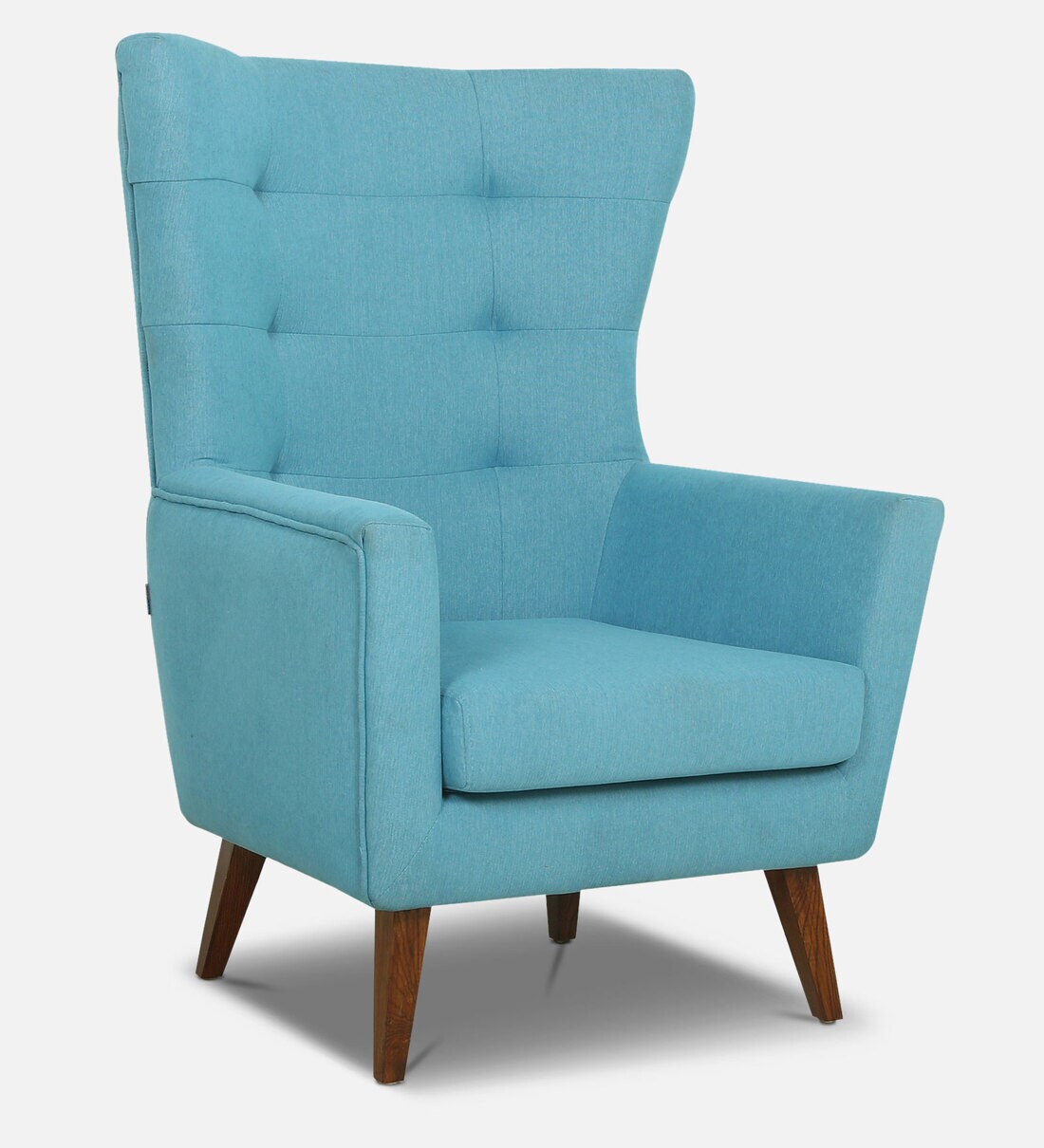 Buy Ario Fabric Full Back Lounge Chair In Teal Colour at 33 OFF by