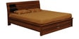 Daffodil King-Size Hydraulic Bed in Brown Colour