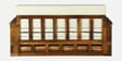 Daimond Sheesham Wood Pull Out 3 Seater Sofa Cum Bed In Provincial Teak Finish with Storage