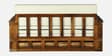 Daimond Sheesham Wood Pull Out 3 Seater Sofa Cum Bed In Provincial Teak Finish with Storage
