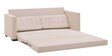 Daisy Fabric Pull-Out Sofa Cum Bed in Sunny Beige Colour