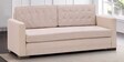 Daisy Fabric Pull-Out Sofa Cum Bed in Sunny Beige Colour