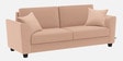 Daku Fabric 3 Seater Sofa In Cosmic Beige Colour