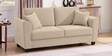 Daku Velvet Fabric 2 Seater Sofa In Blue Colour