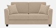 Daku Velvet Fabric 2 Seater Sofa In Blue Colour