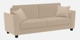 Daku Velvet Fabric 3 Seater Sofa In Blue Colour