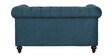 Dallas Fabric 2 Seater Sofa in Teal Colour