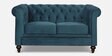 Dallas Fabric 2 Seater Sofa in Teal Colour