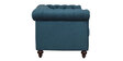 Dallas Fabric 2 Seater Sofa in Teal Colour