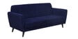 Trofa Fabric 3 Seater Sofa In Blue Colour