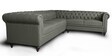 Dallas Corner Sofa in Buff Colour in L Shape