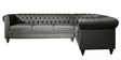 Dallas Corner Sofa in Buff Colour in L Shape