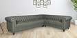 Dallas Corner Sofa in Buff Colour in L Shape