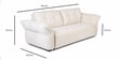 Damascus Sofa Cum Bed in Beige Colour Damascus Sofa Cum Bed in Beige Colour