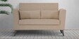 Daniel Fabric 2 Seater Sofa In Beige Colour