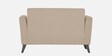 Daniel Fabric 2 Seater Sofa In Beige Colour