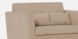 Daniel Fabric 2 Seater Sofa In Beige Colour