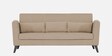 Daniel Fabric 3 Seater Sofa In Beige Colour
