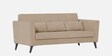 Daniel Fabric 3 Seater Sofa In Beige Colour