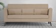 Daniel Fabric 3 Seater Sofa In Beige Colour