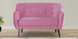 Darcy Velvet 2 Seater Sofa in Blush Pink Colour